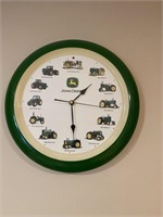 JD tractor clock