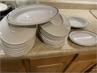 Buffalo China platters and bowl