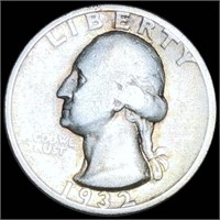 1932-S Washington Silver Quarter NICELY CIRCULATED