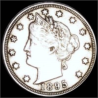 1895 Liberty Victory Nickel LIGHTLY CIRCULATED