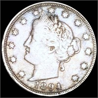 1891 Liberty Victory Nickel NICELY CIRCULATED
