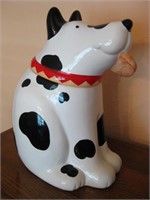 12" Ceramic Dog Cookie Jar