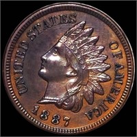 1887 Indian Head Penny UNCIRCULATED