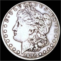 1892-S Morgan Silver Dollar NICELY CIRCULATED