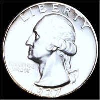1937-D Washington Silver Quarter UNCIRCULATED