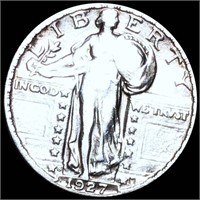 1927-S Standing Liberty Quarter CLOSELY UNC