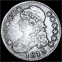 1813 Capped Bust Half Dollar NICELY CIRCULATED