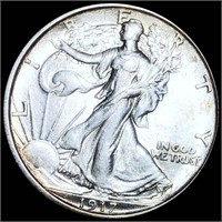1917-D Walking Liberty Half Dollar UNCIRCULATED
