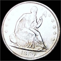1859 Seated Liberty Half Dollar UNCIRCULATED