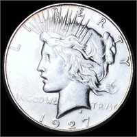1927-S Silver Peace Dollar XF