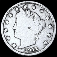 1912-S Liberty Victory Nickel NICELY CIRCULATED