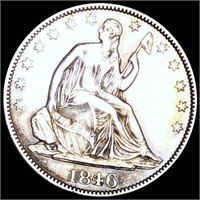 1846 Seated Liberty Half Dollar UNCIRCULATED