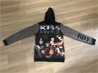 KISS BAND MONSTER LOGO HOODIE JACKET SIZE SMALL