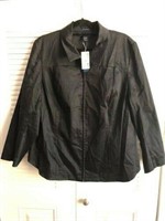 LANE BRYANT WOMENS BLACK JACKET SIZE 18/20