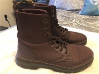Dr Martens doc AW004 poly casual brown boots SZ 9