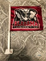 University of Alabama Crimson Tide car flag