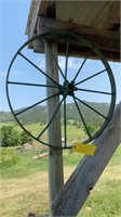 30" Metal Wagon Wheel