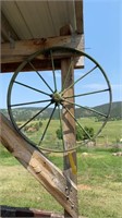 30" Metal Wagon Wheel