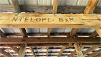 Antelope Bar Sign & Mounts