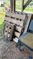 (4) Chairs & (3) Pallets ATG