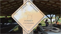 Boyd’s Antique donkey sign