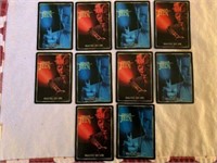Lot of 10 Young Jedi Star Wars card game cards