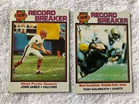 Lot of 2-1979 Topps 1978 Record Breaker cards
