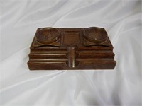 Antique Frank Weeks Fountain Pen Holder Inkwell