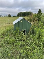 Green doghouse