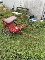 2 person horse buggy cart