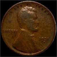 1931-S Lincoln Wheat Penny LIGHTLY CIRCULATED