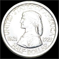 1921 Missouri Half Dollar UNCIRCULATED
