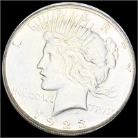 1923-S Silver Peace Dollar CLOSELY UNC