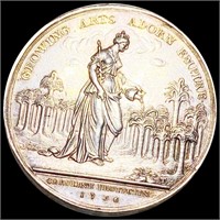 1736 George II Jernegan's Lottery Token UNC