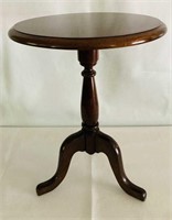 Vintage Mahogany Mersman Side Table/22”H,16 1/2”