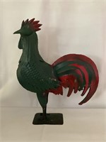 Metal Rooster Yard Statue/24”H,21”W