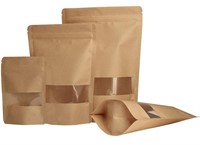 Yuugen Products Kraft Stand-Up Pouch Bags with