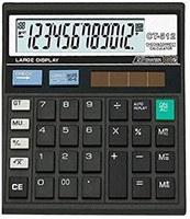TESTED Citizen CT-512 12 Digit Calculator (Black)