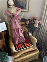Chair, doll