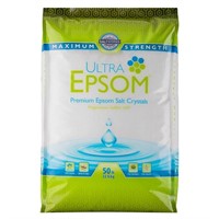 SaltWorks Ultra Epsom Bath Salt, 50lbs Bag