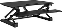 Electric Standing Desk Converter, Black