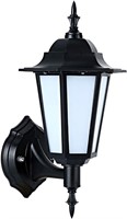 Zip-LED Outdoor LED Wall Lantern in Black