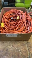 Box of 10 misc size extension cords