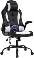 PC Gaming Chair With Back Massager