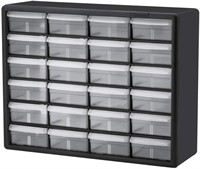 24 Drawer Plastic Storage Hardware & Craft Cabinet