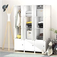 Portable Wardrobe for Hanging Clothes