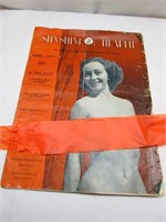 Sunshine & Health Nudist Book from 1941