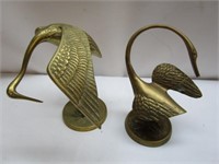 2 Brass Birds