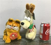 Plush Garfield & Odi