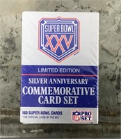 ProSet Superbowl XXV football cards - sealed